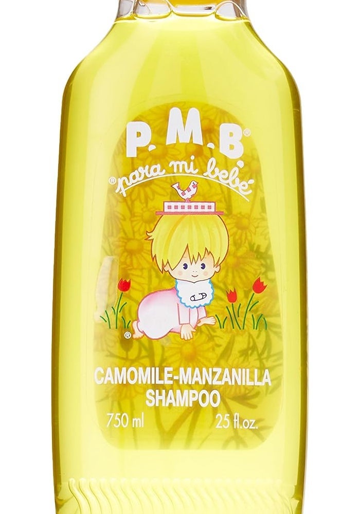 Para Mi Bebe Chamomile Shampoo - 25 Ounce (750 ml) for Daily Use - Image 1
